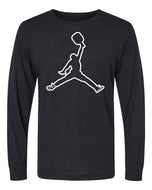 Jumpman - Performance Long Sleeve Pickleball T-Shirt - Unisex
