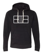 Court Outline Pickleball Hoodie - Unisex