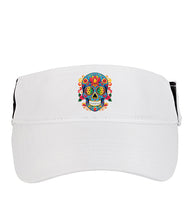 Pickleball Sugar Skull Performance Visor