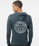 Pickleball Zip Hoodie - Super Soft - Pickled Paddler Emblem (White) - Unisex