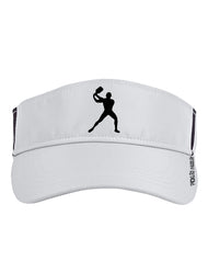 Backhand Man Icon - Performance Pickleball Visor