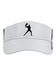 Backhand Man Icon - Performance Pickleball Visor