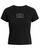 It's a Pickle Vibe - Crop Pickleball T-shirt – Women's