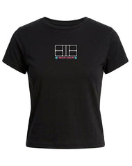It's a Pickle Vibe - Crop Pickleball T-shirt – Women's