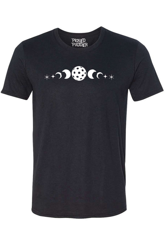 Pickleball T-shirt - Soft Moisture-Wicking [Mens/Unisex] -Eclipse