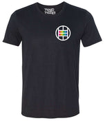 Pickleball T-shirt - Soft Moisture-Wicking [Mens/Unisex] - Equality Pride
