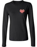 Pickle is Where the Heart is - Long Sleeve Pickleball T-Shirt - Women's