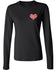 Pickle is Where the Heart is - Long Sleeve Pickleball T-Shirt - Women's