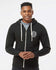 Pickleball Zip Hoodie - Super Soft - Pickled Paddler Emblem (White) - Unisex