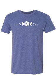 Pickleball T-shirt - Soft Moisture-Wicking [Mens/Unisex] -Eclipse
