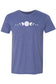 Pickleball T-shirt - Soft Moisture-Wicking [Mens/Unisex] -Eclipse