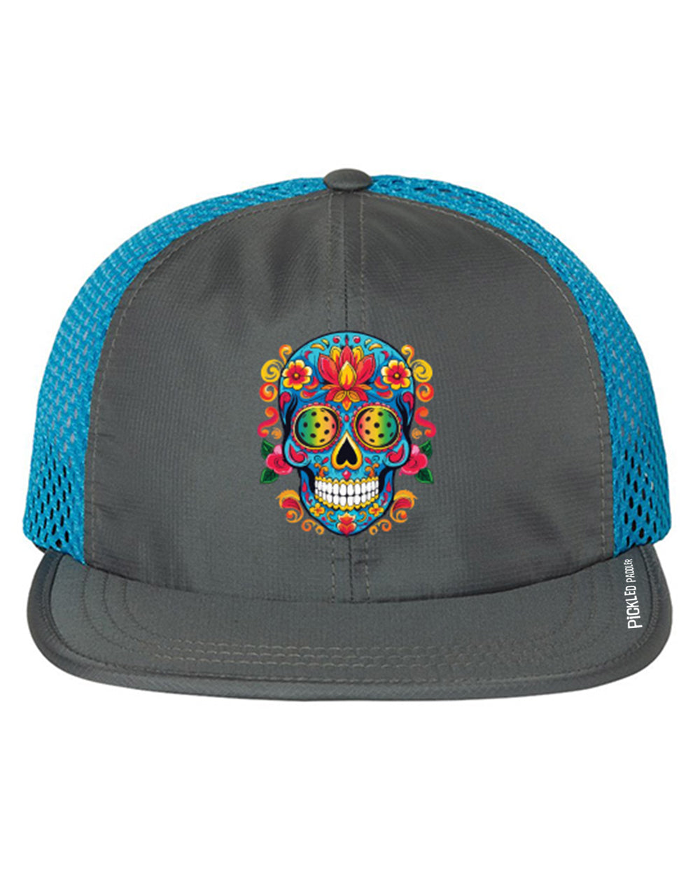 Sugar Skull Wide Mesh Pickleball Cap