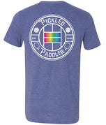 Pickleball T-shirt - Soft Moisture-Wicking [Mens/Unisex] - Equality Pride