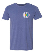 Pickleball T-shirt - Soft Moisture-Wicking [Mens/Unisex] - Equality Pride