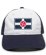 Circle City Pickleballer Cap - Navy and White