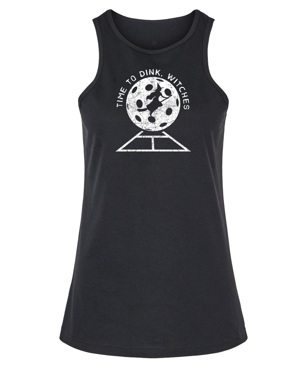 Halloween Pickleball Tank Top - Time to Dink, Witches!