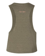 Pickle is Where the Heart is - Racerback Crop Tank Top - Women's