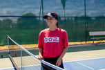 Pickleball Court Outline Performance Visor
