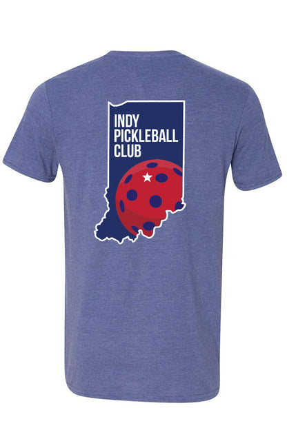 Indy Pickleball Club T-shirt - Soft Moisture-Wicking [Mens/Unisex]