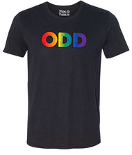 Pickleball T-shirt - Soft Moisture-Wicking [Mens/Unisex] - Rainbow Odd Partner Wicking T-shirt [Even sold separately]