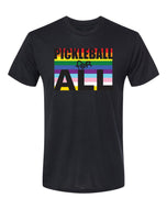 Pickleball T-shirt - Soft Moisture-Wicking [Mens/Unisex] -Pickleball For All