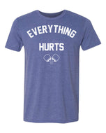 Pickleball T-shirt - Soft Moisture-Wicking [Mens/Unisex] - Everything Hurts