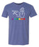 Pickleball T-shirt - Soft Moisture-Wicking [Mens/Unisex] - American Sign Language PB