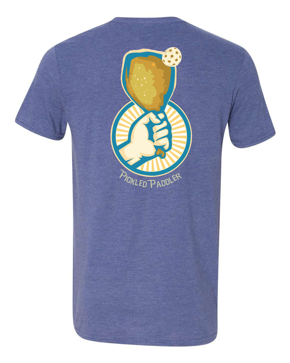 Thanksgiving - Turkey Leg - Pickleball T-shirt - Unisex/Mens