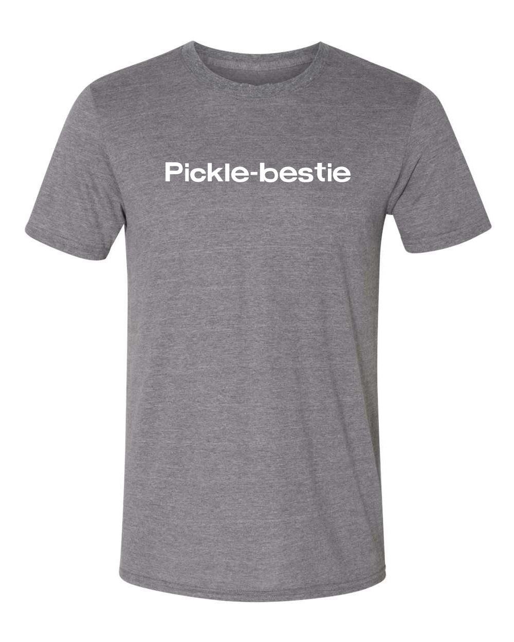 Pickleball T-shirt - Soft Moisture-Wicking [Mens/Unisex] - Pickle-bestie