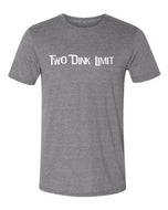 Pickleball T-shirt - Soft Moisture-Wicking [Mens/Unisex] - Two Dink Limit Partner shirt [Dinks Well With Others sold separately]