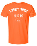 Pickleball T-shirt - Soft Moisture-Wicking [Mens/Unisex] - Everything Hurts