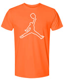 Pickleball T-shirt - Soft Moisture-Wicking [Mens/Unisex] - Jumpman
