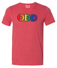 Pickleball T-shirt - Soft Moisture-Wicking [Mens/Unisex] - Rainbow Odd Partner Wicking T-shirt [Even sold separately]