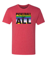 Pickleball T-shirt - Soft Moisture-Wicking [Mens/Unisex] -Pickleball For All