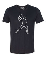 Pickleball T-shirt - Soft Moisture-Wicking [Mens/Unisex] - Backhand Man