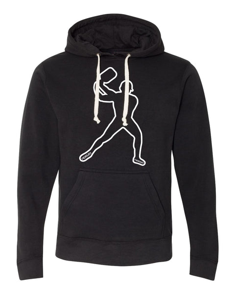 Backhand Man - Pickleball Hoodie - Unisex – Pickled Paddler