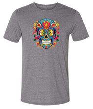 Pickleball T-shirt - Soft Moisture-Wicking [Mens/Unisex] - Sugar Skull