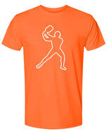 Pickleball T-shirt - Soft Moisture-Wicking [Mens/Unisex] - Backhand Man