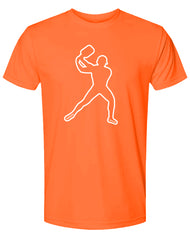 Pickleball T-shirt - Soft Moisture-Wicking [Mens/Unisex] - Backhand Man