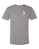 Performance Pickleball T-shirt - Soft Moisture-Wicking [Mens/Unisex] - Backhand Man Icon