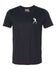 Performance Pickleball T-shirt - Soft Moisture-Wicking [Mens/Unisex] - Backhand Man Icon