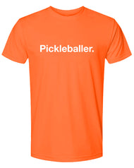Pickleball T-shirt - Soft Moisture-Wicking [Mens/Unisex] - Pickleballer