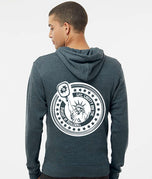 Pickleball Zip Hoodie - Super Soft - Life, Liberty and the Pursuit of Pickleball - Unisex