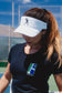 Backhand Man Icon - Performance Pickleball Visor