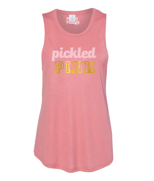 Pickled PINK - Bling Forward - Tank Top for Women