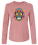 Sugar Skull Pickleball Long-Sleeve T-shirt - Women's