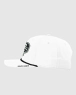 Skull and Crossbones Pickleball Paddle Performance Cap - Black and White