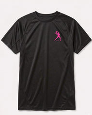 Performance Pickleball T-shirt - Dri-Fit [Mens/Unisex] - Backhand Man Icon