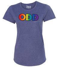 Rainbow Odd Partner Wicking T-shirt [Even sold separately] Pickleball T-Shirt - Womens