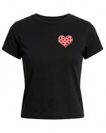 Pickle is Where the Heart is - Crop Pickleball T-shirt – Women's